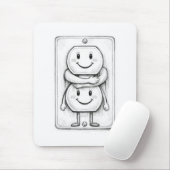Electrical Socket Hug Mousepad (Mit Mouse)