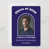 Electrical Technology Graduation Ankündigung (Vorderseite)