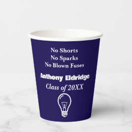 Electrical Technology Graduation Pappbecher