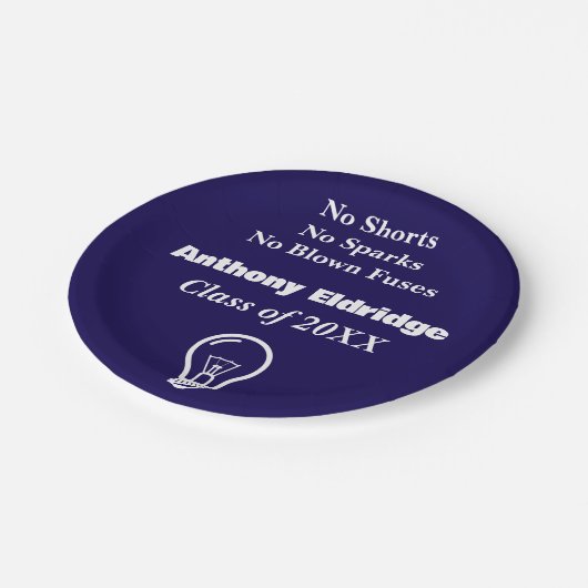 Electrical Technology Graduation Pappteller (Schrägansicht)