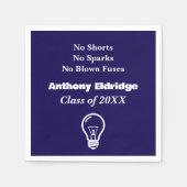 Electrical Technology Graduation Serviette (Vorderseite)