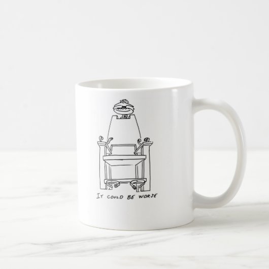 ElectricChair-Tasse Kaffeetasse (Rechts)