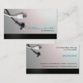 Electrician Business card Visitenkarte (Vorne/Hinten)