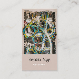 Electrician Business Card Visitenkarte