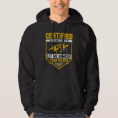 Electrician   Certified Electrician Lineman Hoodie (Vorderseite)