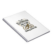 Electrician Dad Nothing Shocks Me Vintage Shirt De Notizblock (Rechte Seite)