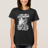 Electrician Electrical Engineer Construction Elec T-Shirt (Vorderseite)