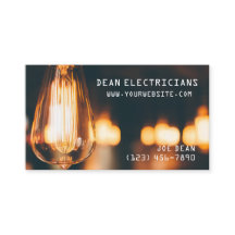 Electrician Electrician Business Card