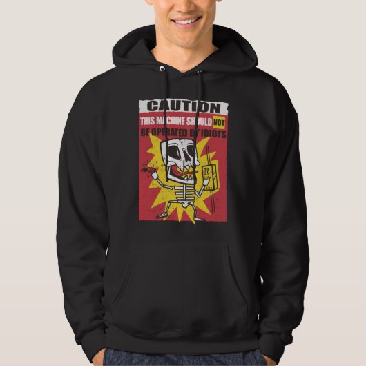 Electrician Engineer Electrical Sign Hoodie (Vorderseite)