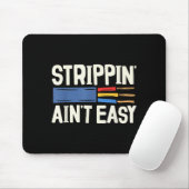 Electrician N Ain't Easy Dad Grandpa Papa Fathers Mousepad (Mit Mouse)