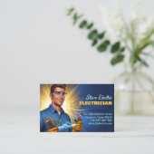 Electrician visitenkarte (Stehend Vorderseite)