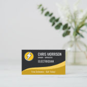 Electrician Visitenkarte (Stehend Vorderseite)