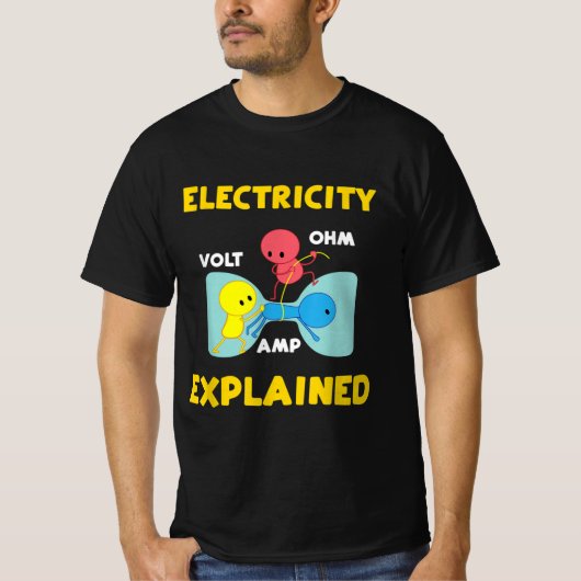Electricity Explained T-Shirt (Vorderseite)