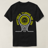 Electricity Geek Gift Funny Physics T-Shirt (Design vorne)
