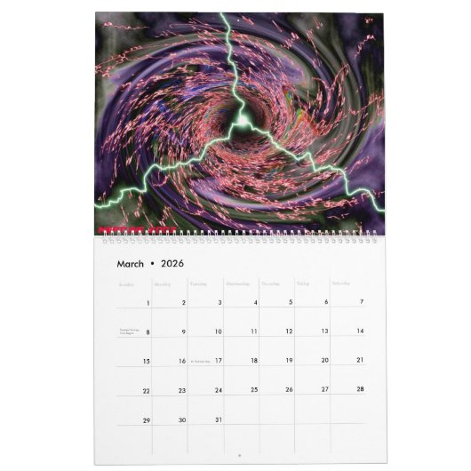 Electricity Kalender (Mär 2026)