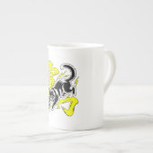 Electrifying Thunder Cat Mug - For Soccer Fans Porzellantasse (Vorderseite Rechts)
