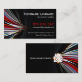 ElectriKordz-Visitenkarte Visitenkarte (Vorne/Hinten)