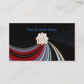 ElectriSwoosh-Visitenkarte Visitenkarte (Rückseite)