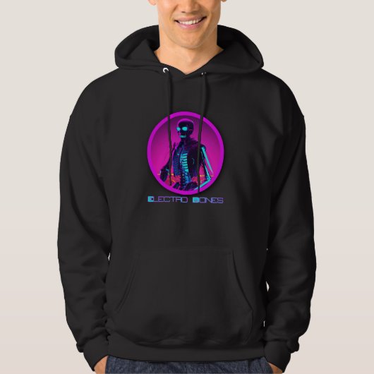 Electro Bones Hoodie (Vorderseite)