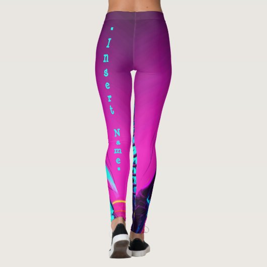 Electro Bones Leggings (Rückseite)