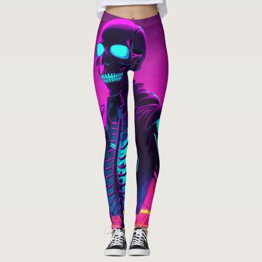 Electro Bones Leggings (Vorderseite)
