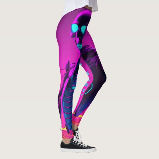 Electro Bones Leggings (Rechts)