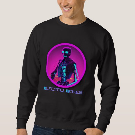 Electro Bones Sweatshirt (Vorderseite)