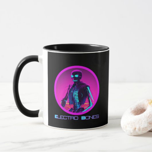Electro Bones Tasse (Mit Donut)