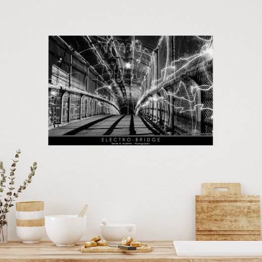 Electro-Bridge Poster (Küche)