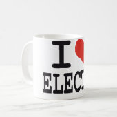 Electro der Liebe I Kaffeetasse (Vorderseite Links)