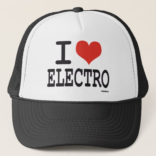Electro der Liebe I Truckerkappe (Vorderseite)