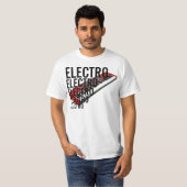 Electro. Klasse zurückgewiesen T-Shirt (Vorne ganz)