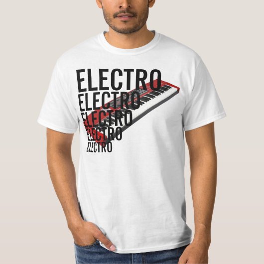 Electro. Klasse zurückgewiesen T-Shirt (Vorderseite)