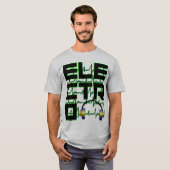 Electro Kopfhörer T-Shirt (Vorne ganz)