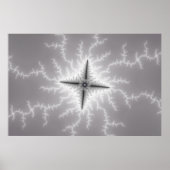 Electro - Kunst des Fraktals Poster (Vorne)