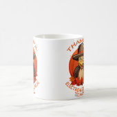 Electro-Mechanical Technician Funny Thanksgiving F Kaffeetasse (Mittel)