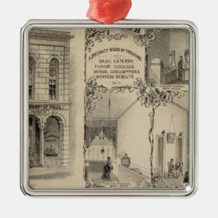 Electro-medizinisches Institut in St Paul, Silbernes Ornament