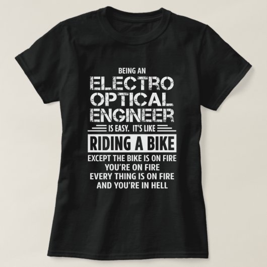 Electro Optical Engineer T-Shirt (Design vorne)