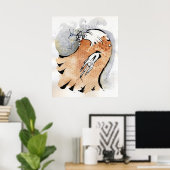 Electro rauchen poster (Heimbüro)