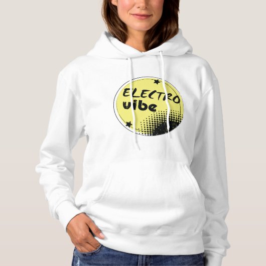 Electro Vibe Womens Hoodie (Vorderseite)