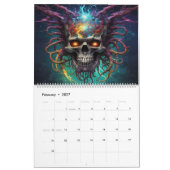 Electrohead AI Kunst Kalender (Feb 2027)