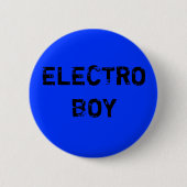 Electrojunge Knopf Button (Vorderseite)