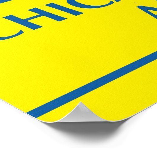 Electroliner der Nordküste Poster (Ecke)