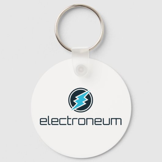 Electroneum (ETN) Logo Schlüsselanhänger (Vorderseite)