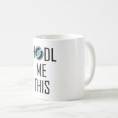 Electroneum hodl ich dieses kaffeetasse (VorderseiteRechts)