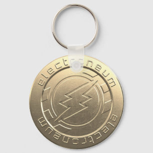 Electroneum Münze Schlüsselanhänger