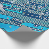 Electronic circuit board close up. circuit,board,b geschenkpapier (Ecke)