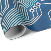 Electronic circuit board close up. circuit,board,b geschenkpapier (Rolleneckpunkt)