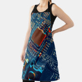 Electronic circuit board close up. electronic,micr schürze (InSitu)