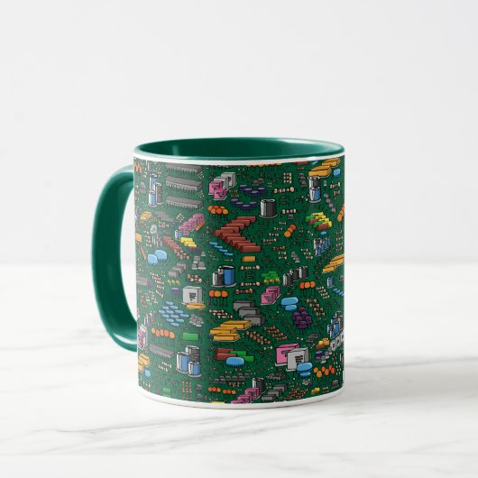 Electronic Circuit Board Tasse (Vorderseite Links)